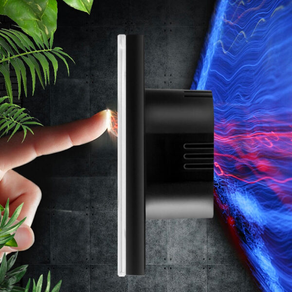 interrupteur tactile blanc CRYSTAL