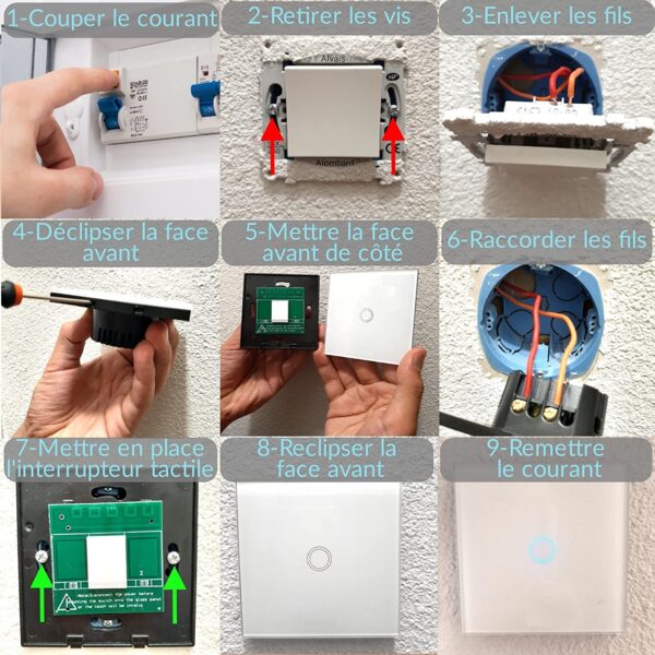 interrupteur sans fils ELEGANCE DUO