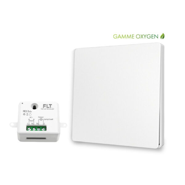 interrupteur sans fils OXYGEN 11 blanc