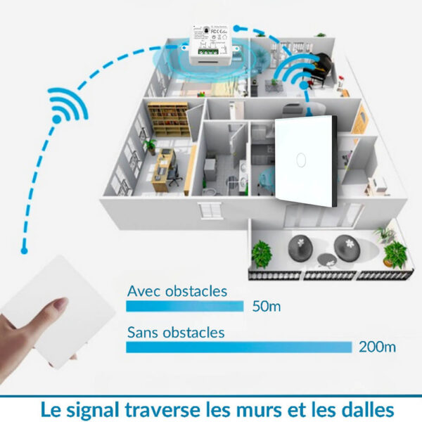 Interrupteur sans fil gamme SENSITIVE 11