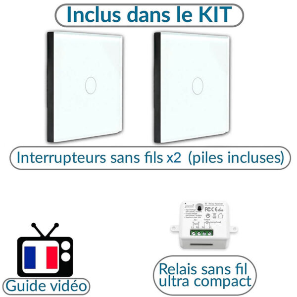 Interrupteur sans fil gamme SENSITIVE 21