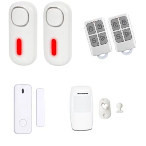 Kit Alarme EXPERT – Système d’alarme sans fil pour garages,box, caves sans électricité