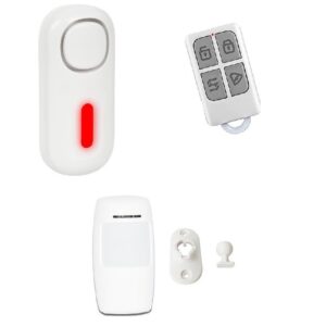 Kit BASIC – Système d’alarme sans fil pour garages,box, caves sans électricité